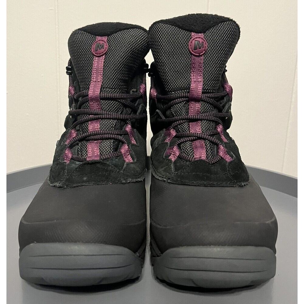 Merrill Thermal Shiver Waterproof Black/Purple Boots Women’s Size 6